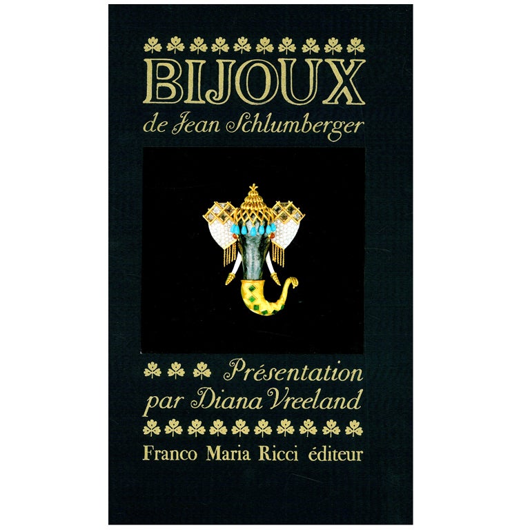 Book of Bijoux et Objets de Jean Schlumberger