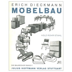 Erich Dieckmann Mobelbau by Holz, Rohr, Stahl (Book)