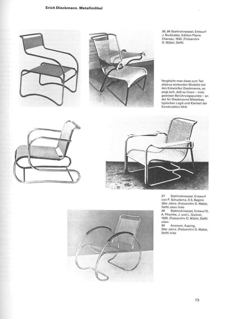 Erich Dieckmann : Praktiker Der Avantgarde Mobelbau, 1921-1933 (Livre) Bon état - En vente à North Yorkshire, GB