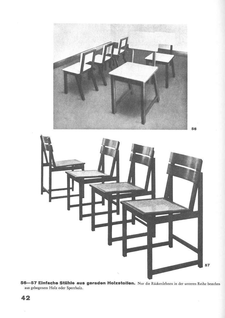 20th Century Erich Dieckmann Mobelbau by Holz, Rohr, Stahl (Book) For Sale