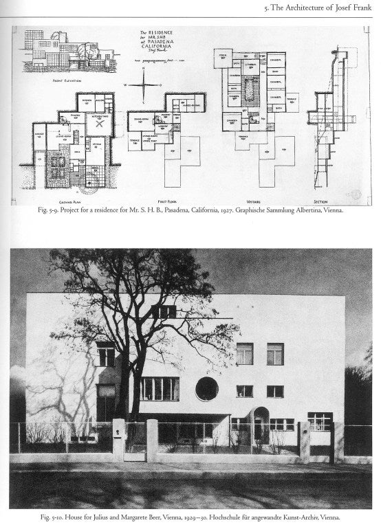 Josef Frank, Architect And Designer 2