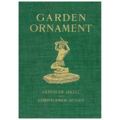 Garden Ornament- (book)