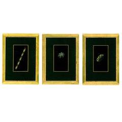 3 Original Handpainted Framed Jewelry Designs