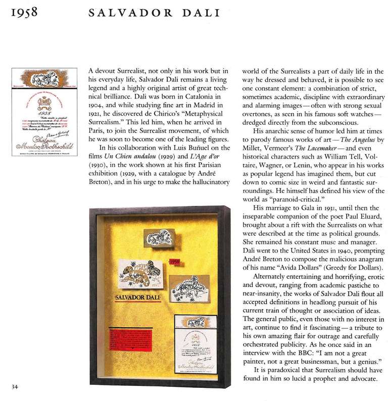 MOUTON ROTHSCHILD - Paintings for the Labels 1945-1981