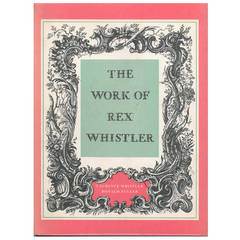 "The Work of Rex Whistler" Book 10