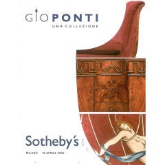 Gio Ponti: Una Collezione (sotheby's Sale Catalogue)