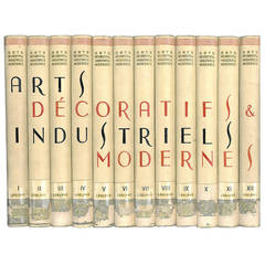 Vintage Encyclopedie Des Arts Decoratifs et Industriels Modernes, Au XX Siecle