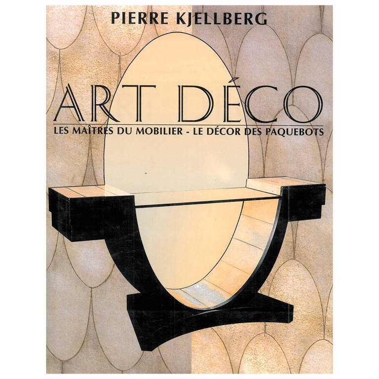 "Art Deco" Book by Patrick Kjellberg For Sale at 1stdibs