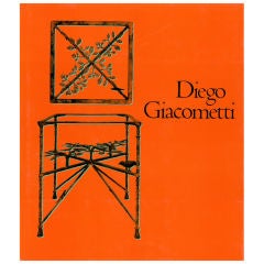 Scarce Book on the life and work of Diego Giacometti