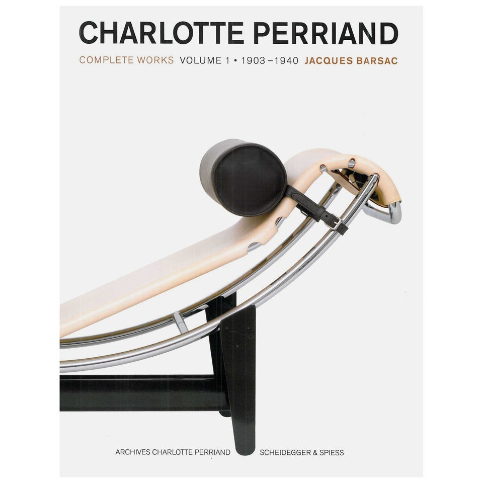 Charlotte Perriand, Obras completas, 1903-1940