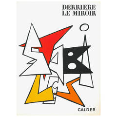 "Derriere Le Miroir No. 141, Calder" Looseleaf Folio