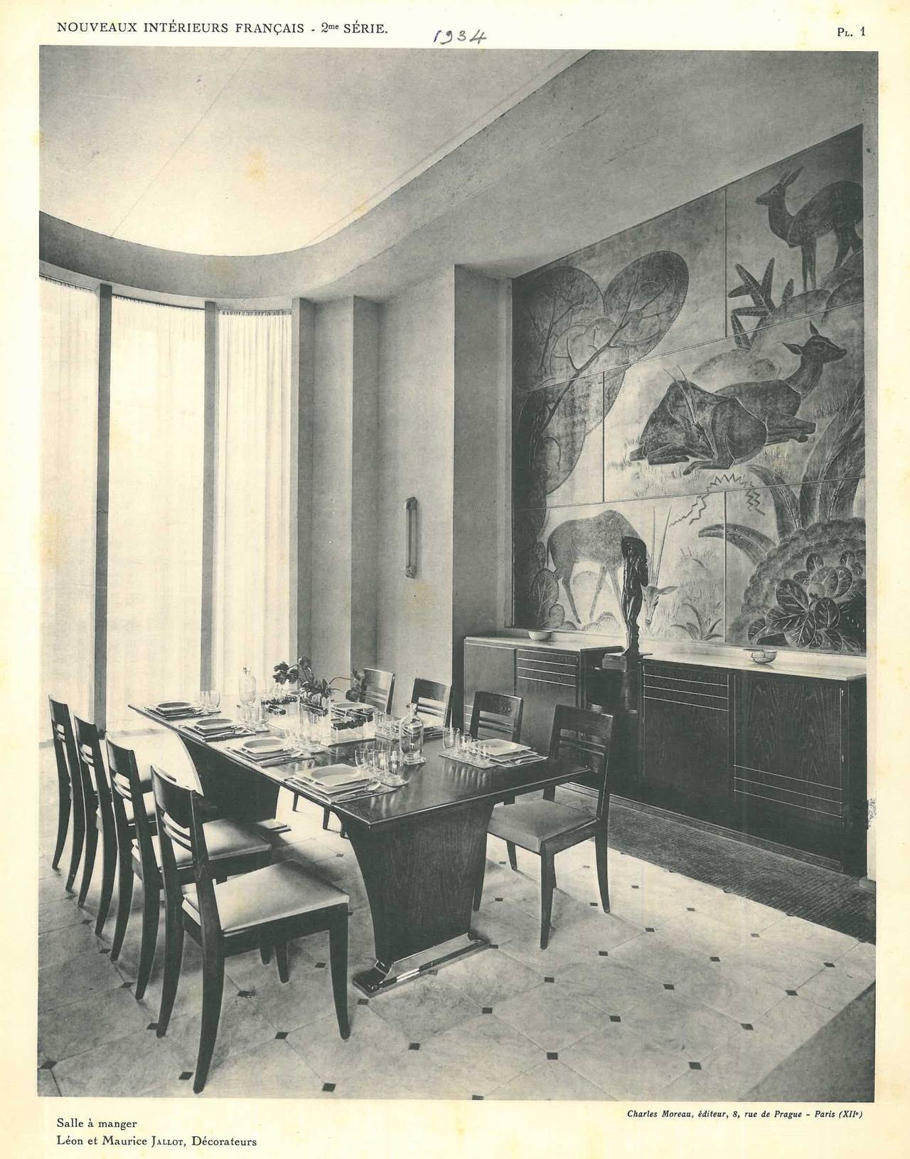Nouveaux Interieurs Francais, 1933, 1934 and 1935 1