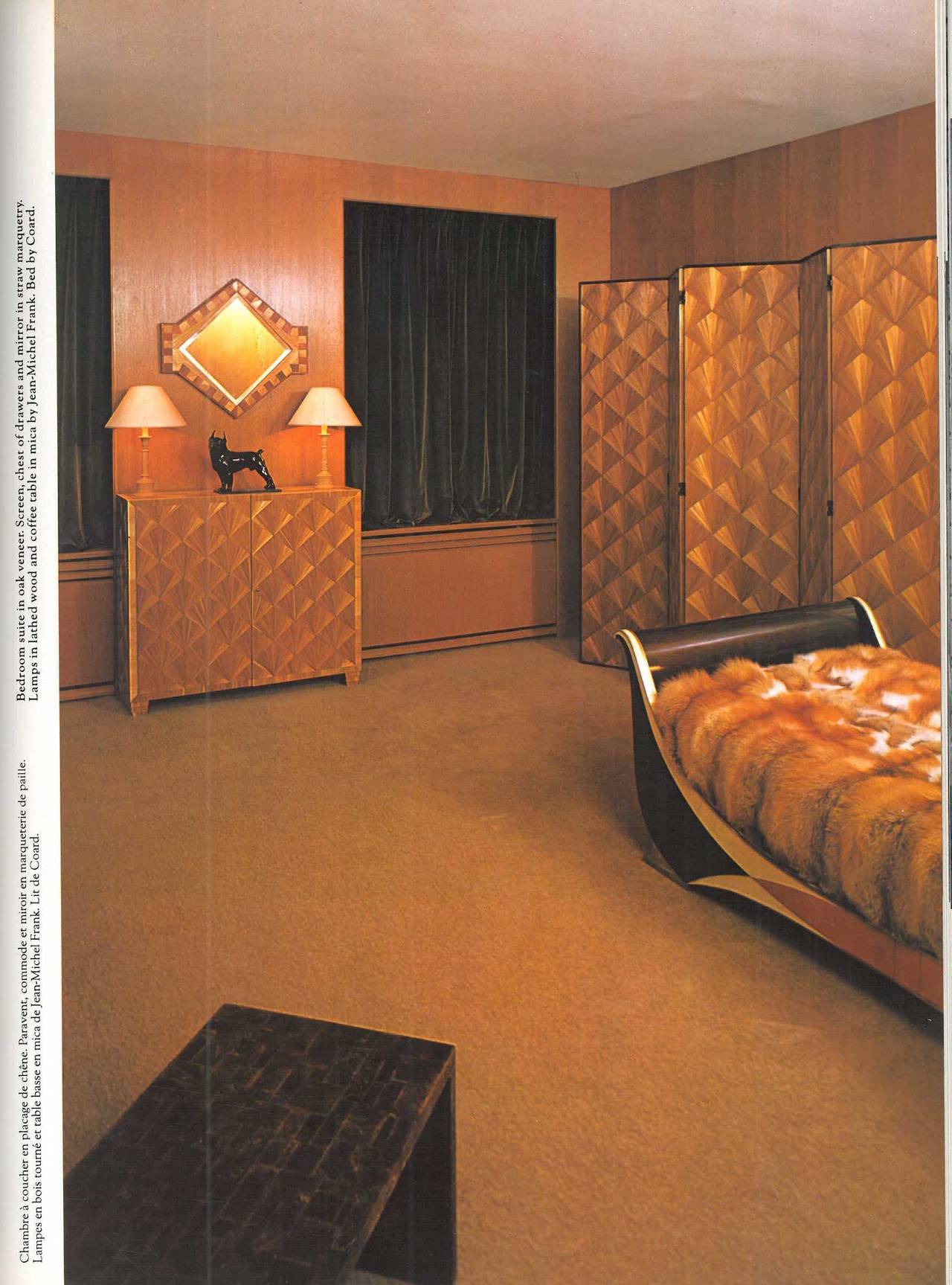 This is an excellent 1st edition copy of the monograph on the important French designer and decorator Jean-Michel Frank, being one of a limited edition of 4,000 copies. 215 pages with text in both English and French, which includes 146 pages of