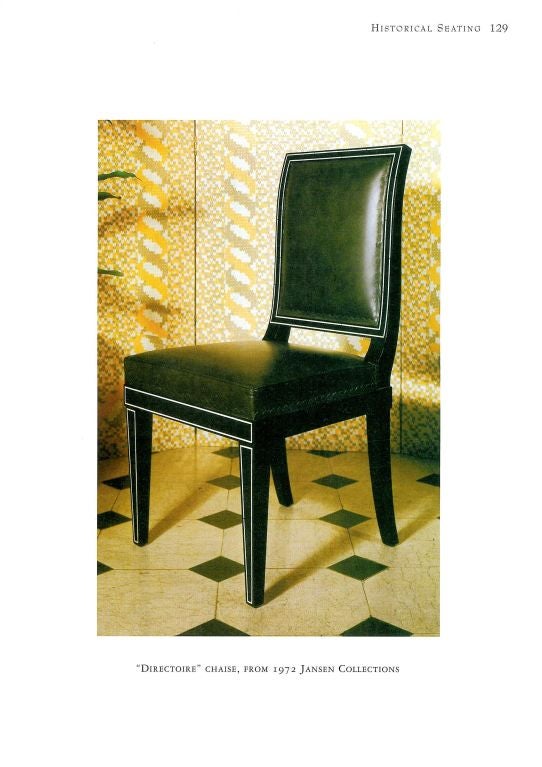 JANSEN Furniture. Book. at 1stdibs