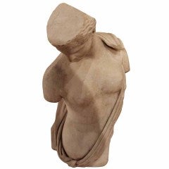 English Marble Torso