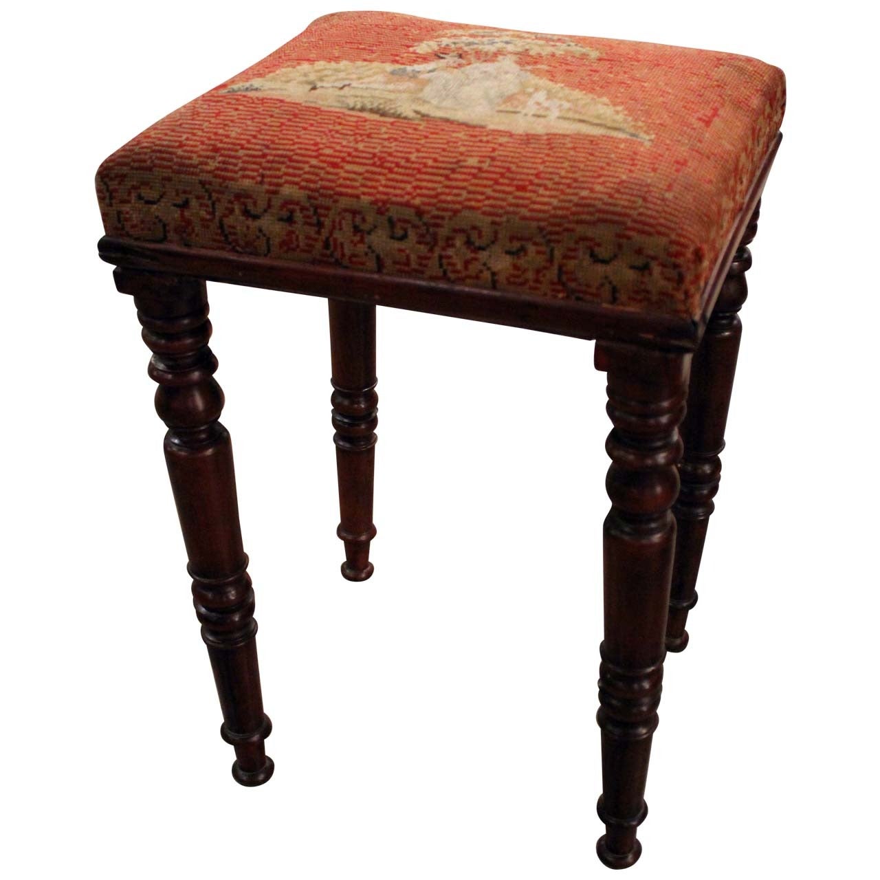 English Tall Stool For Sale