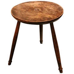 English Elm Cricket Table from Wales
