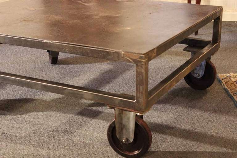 British English Industrial Table For Sale