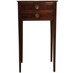 Antique English Mahogany Side Table