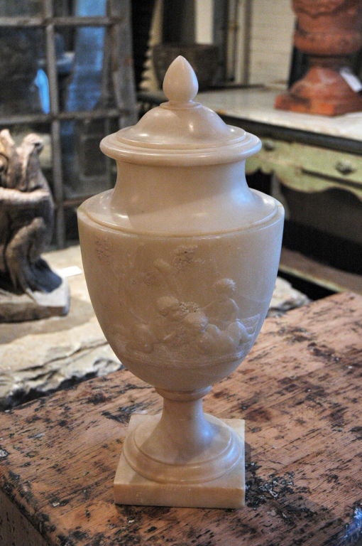 French Alabaster Urn For Sale 3