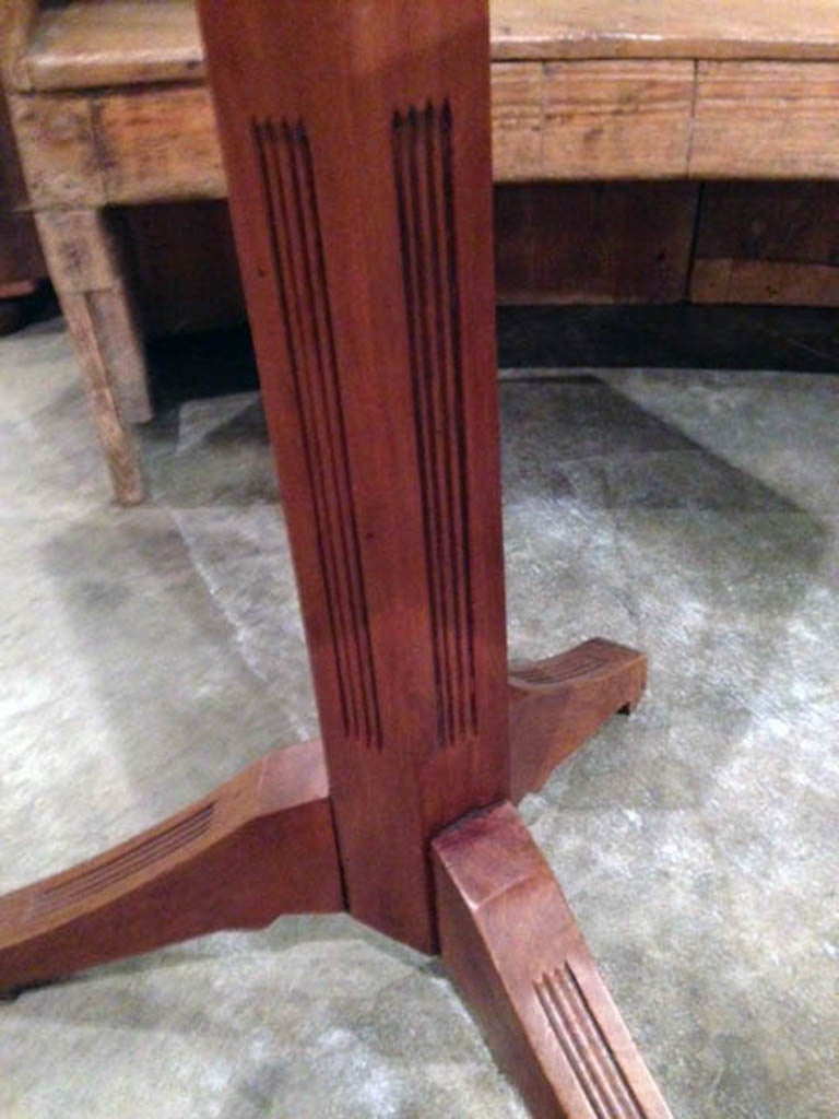 Wood Pair of French Tables