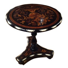 English Ebony Table