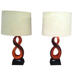 Pair of Lamps By F.A.I.P