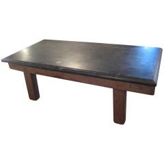 French Marble Top Table
