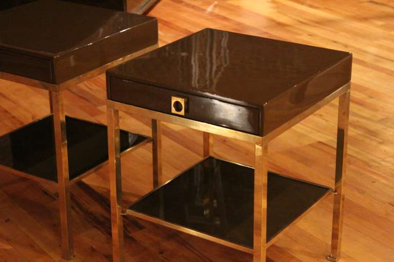 20th Century Pair of French Jansen Tables For Sale