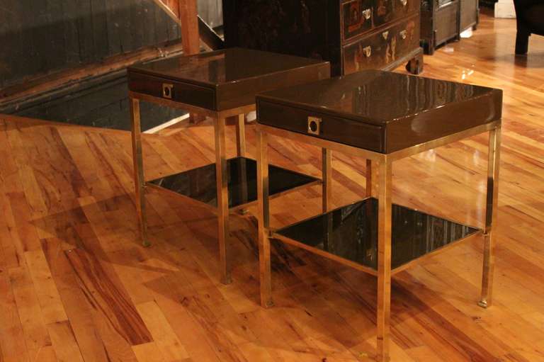 Pair of French Jansen Tables In Good Condition For Sale In High Point, NC