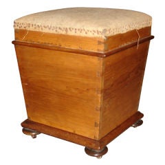 Italian Storage Stool Italian Storage Stool