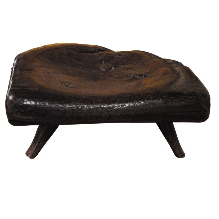 English Primitive Stool For Sale
