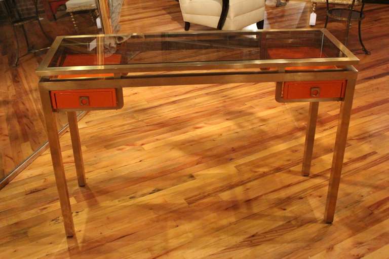 French Console by Jansen In Good Condition In High Point, NC