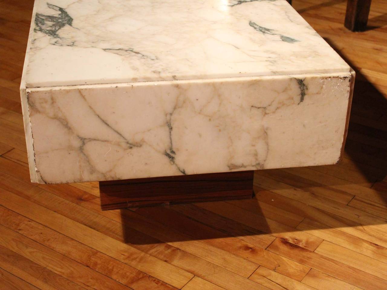Mid-20th Century Italian Marble Top Cocktail Table