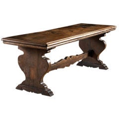 Italian Trestle Table