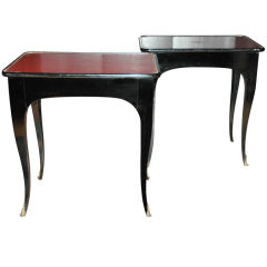 Pair of French Side Tables Pair of French Side Tables