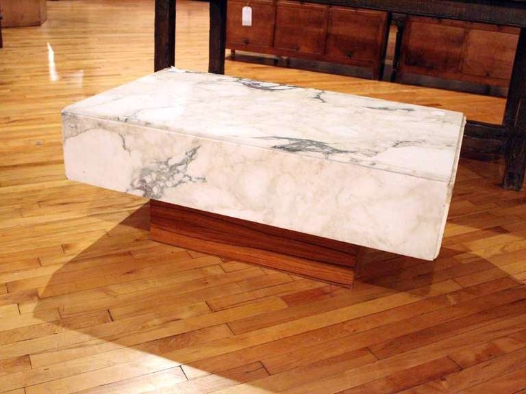Marble Italian Cocktail Table For Sale