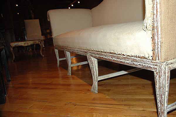 18th Century and Earlier Gustavian Sofa