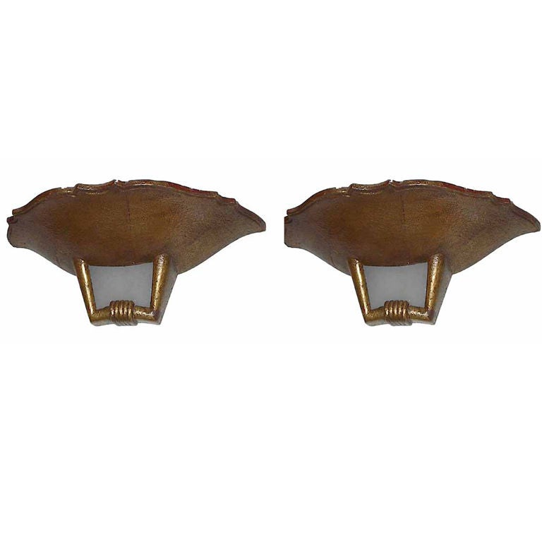 Pair of Sconces For Sale