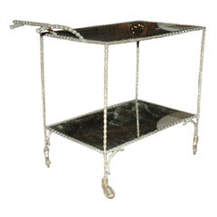 Antique French Bronze Trolley