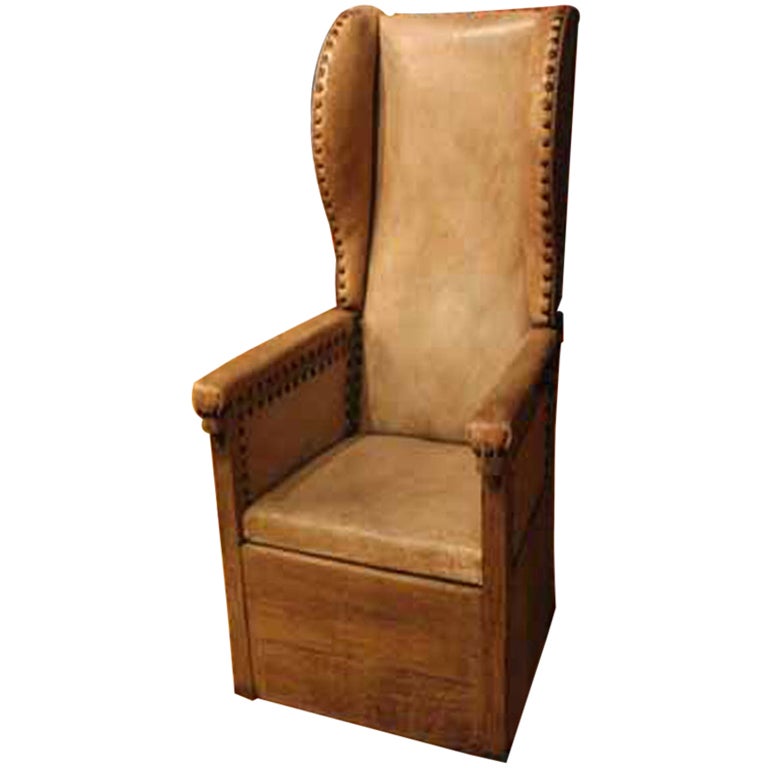 English Reclining Chair For Sale