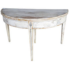 Swedish Metamorphic Console Table