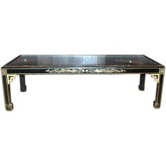 English Lacquer Low Table