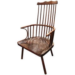 English Lancashire Primitive Chair