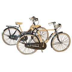 Antique Pair of Bicycles