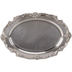 Plateau ovale King Francis Reed & Barton