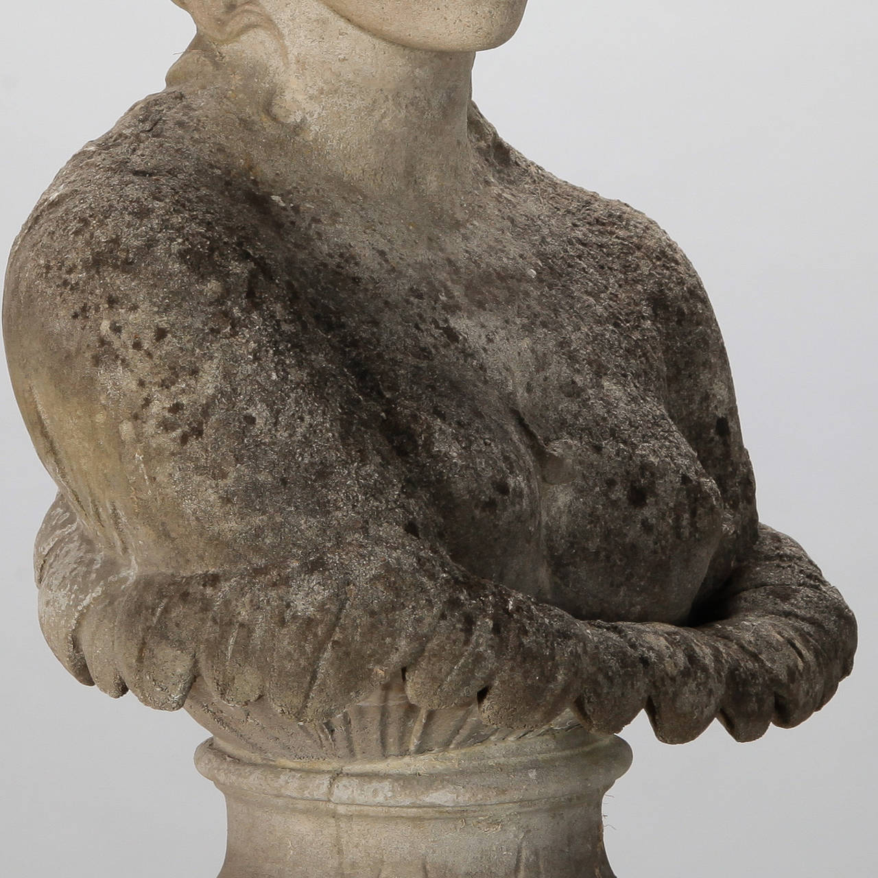 bust on stand