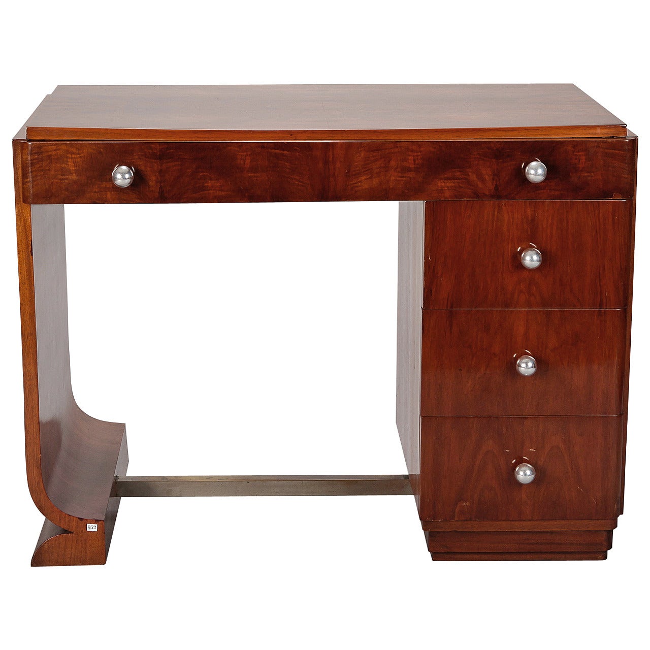 Small French Art Deco Desk at 1stDibs