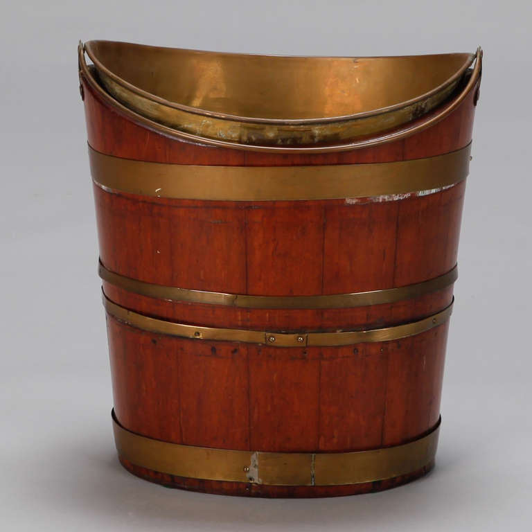 19th Century Dutch Mahogany and Copper Bucket 2