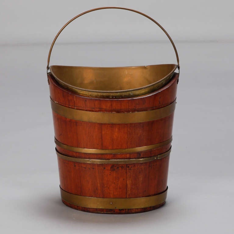 19th Century Dutch Mahogany and Copper Bucket 3
